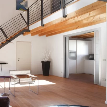 Podwójna Luce Drzwi Szklane