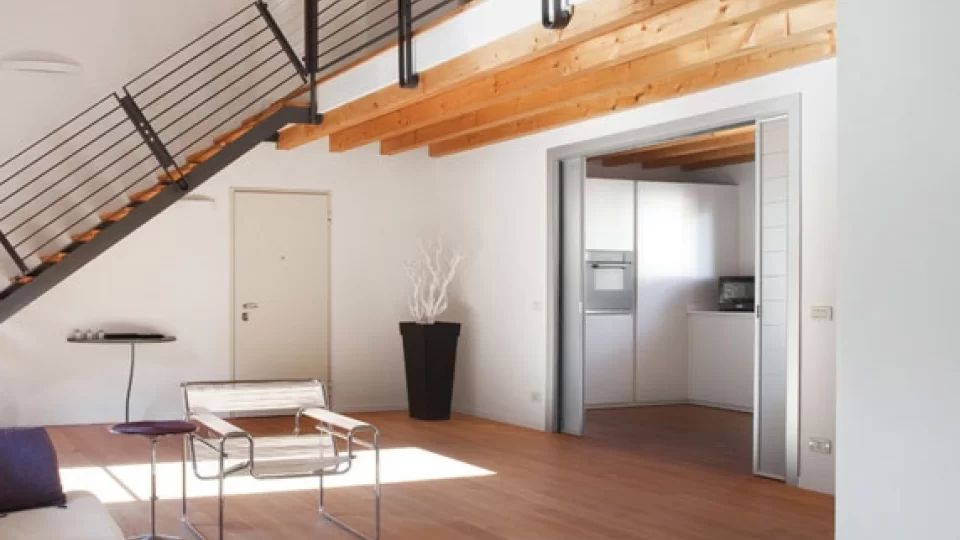 Podwójna Luce Drzwi Szklane