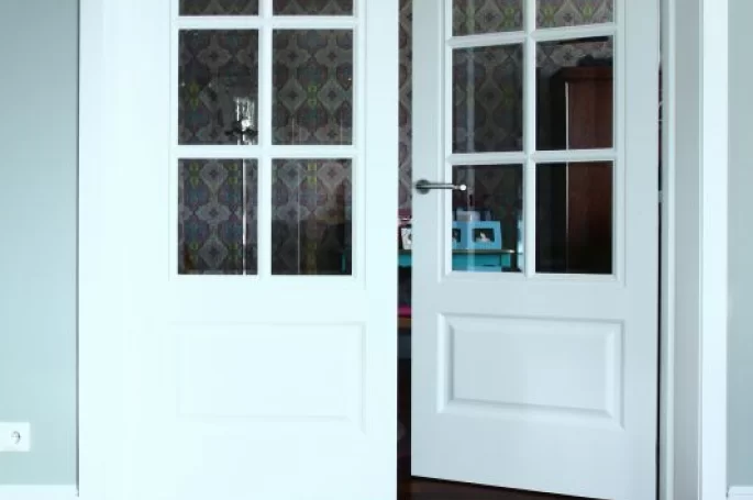 Drzwi Białe Dwuskrzydłowe