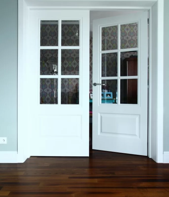 Drzwi Białe Dwuskrzydłowe