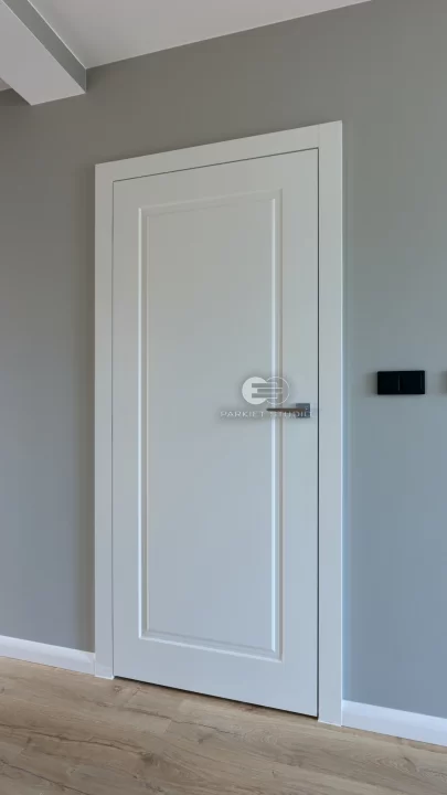 Drzwi Lagrus Soft S1 w kolorze RAL 9003