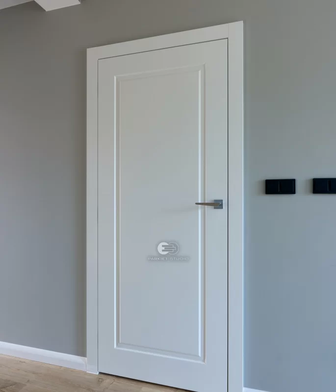 Drzwi Lagrus Soft S1 w kolorze RAL 9003